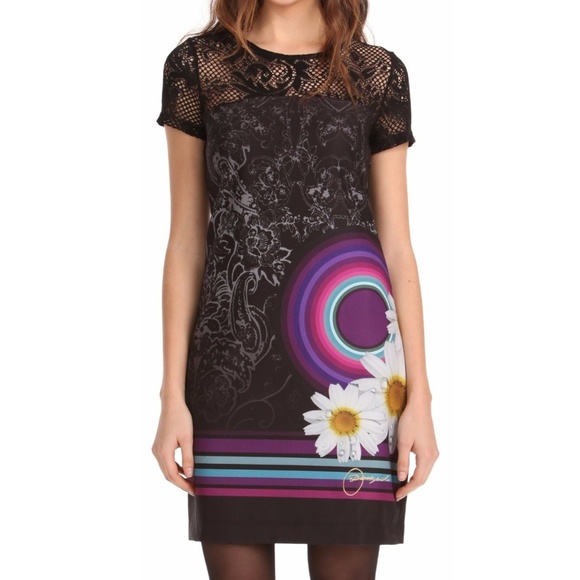 Desigual Galactic Short Sleeve Shift 